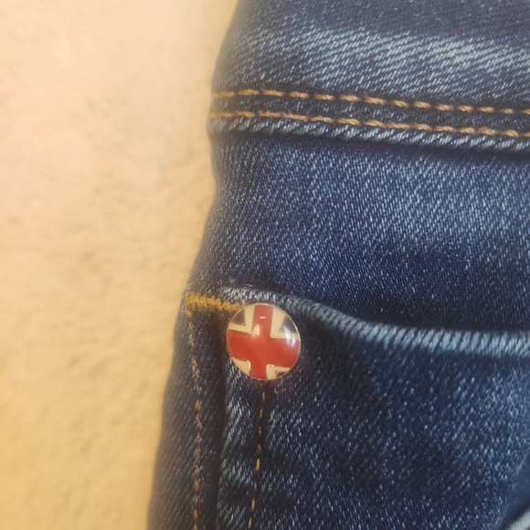 Hudson Jeans Elysian Denim Midrise Skinny Stretch Jeans 34 Waist (6457) - Picture 3 of 9